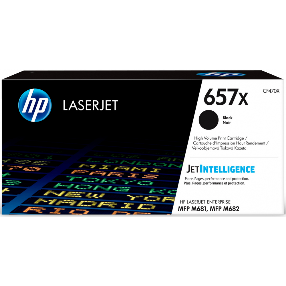 HP Toner-Kartusche schwarz (CF470X, 657X)