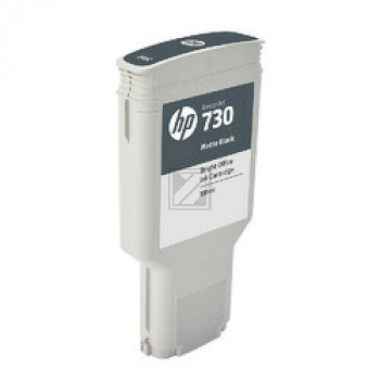 HP Tintenpatrone schwarz matt HC (P2V71A, 730)