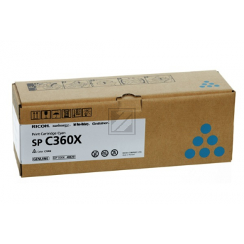 Ricoh Toner-Kit cyan HC plus (408251, SP-C360X)