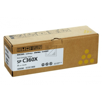 Ricoh Toner-Kit gelb HC plus (408253, SP-C360X)