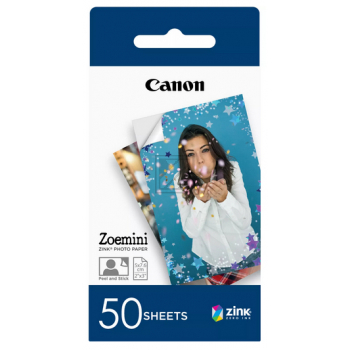 Canon Zink Papier (Zink Papier) wei 50 Blatt 5 x 7.6 cm 290 g/m (3215C002, ZP-2030)