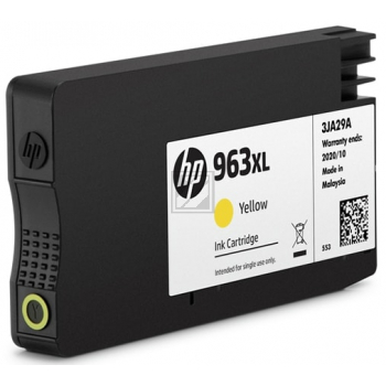 HP Tintenpatrone gelb HC (3JA29AE, 963XL)