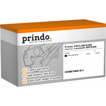 Prindo Toner-Kartusche schwarz HC (PRTL56F2H00) ersetzt 56F2H00