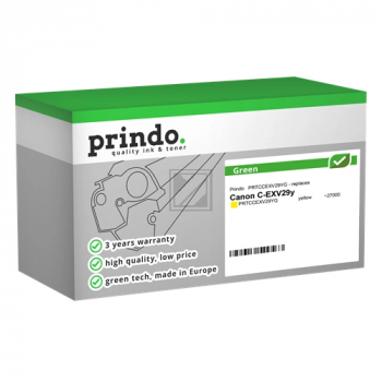 Prindo Toner-Kit (Green) gelb (PRTCCEXV29YG) ersetzt C-EXV29Y