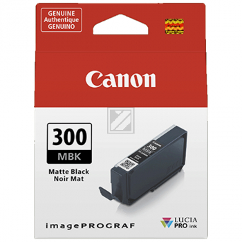Canon Tintenpatrone schwarz matt (4192C001, PFI-300MBK)