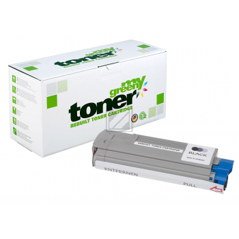 my green toner Toner-Kit schwarz (181825) ersetzt 44315320