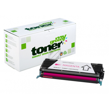 my green toner Toner-Kit magenta HC (161384) ersetzt C748H1MG, X748H1MG, 24B5702