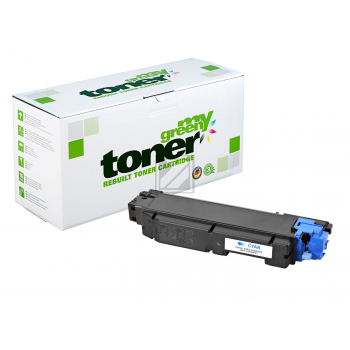 my green toner Toner-Kit cyan (152467) ersetzt TK-5160C