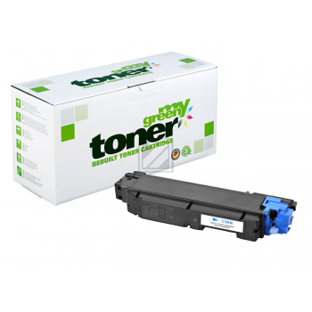 my green toner Toner-Kit cyan (152115) ersetzt TK-5140C