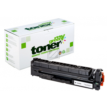 my green toner Toner-Kartusche schwarz HC (135125) ersetzt 410A, 046H, 46