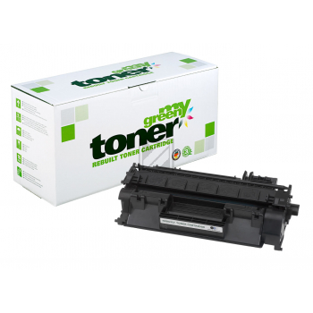 my green toner Toner-Kartusche schwarz (133886) ersetzt 80A