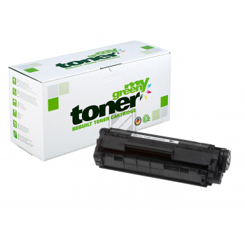 my green toner Toner-Kartusche schwarz (131233) ersetzt 12A, 703