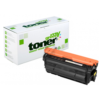 my green toner Toner-Kartusche gelb (136887) ersetzt 655A