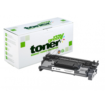 my green toner Toner-Kartusche schwarz HC (135637) ersetzt 26X, 052H