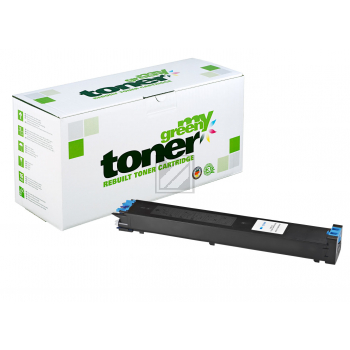 my green toner Toner-Kit cyan (210136) ersetzt MX-31GTCA