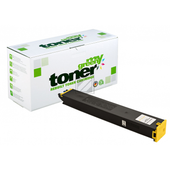 my green toner Toner-Kit gelb (210655) ersetzt MX-61GTYA