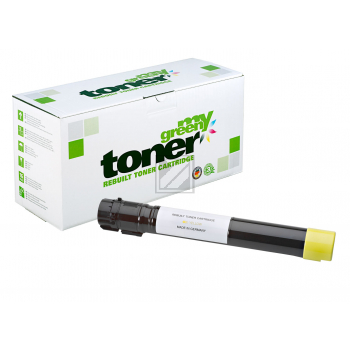 my green toner Toner-Kit gelb HC (231100) ersetzt 106R01438