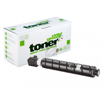 my green toner Toner-Kit schwarz (112065) ersetzt C-EXV51BK