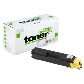 my green toner Toner-Kit gelb (150814) ersetzt TK-590Y