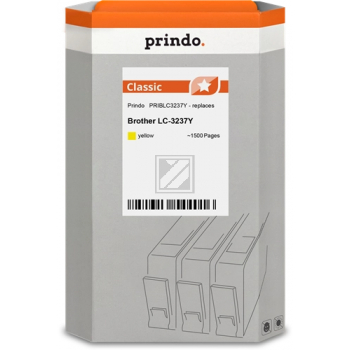 Prindo Tintenpatrone (Classic) gelb (PRIBLC3237Y) ersetzt LC-3237Y