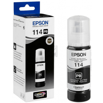 Epson Tintenflasche photo schwarz SC (C13T07B140, 114)