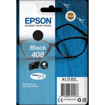 Epson Tintenpatrone schwarz (C13T09J14010, 408)