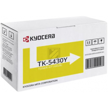 ORIGINAL Kyocera Toner Gelb TK-5430Y 1T0C0AANL1 ~1250 Seiten