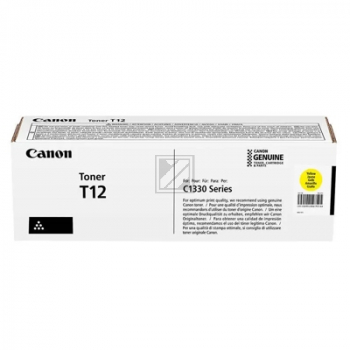 Canon Toner-Kartusche gelb (5095C006, T12)