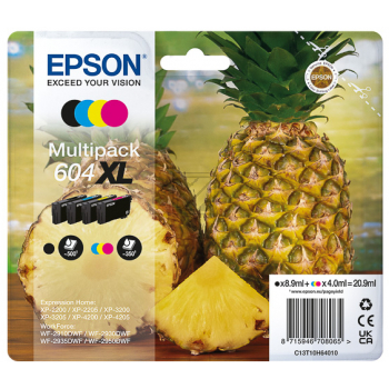 Epson Tintenpatrone gelb, magenta, schwarz, cyan (C13T10H64010, 604XL)