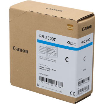 Canon Tintenpatrone cyan HC (5278C001, PFI-2300C)