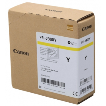 Canon Tintenpatrone gelb SC (5280C001, PFI-2300Y)