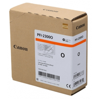 Canon Tintenpatrone orange HC (5283C001, PFI-2300O)