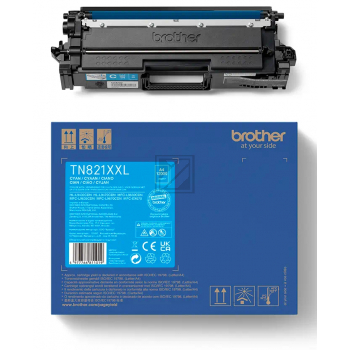 Brother Toner-Kartusche cyan HC (TN-821XXLC)