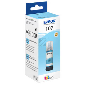 ORIGINAL Epson Druckerpatrone Cyan (hell) C13T09B540 107 ~7200 Seiten 70ml