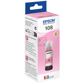 ORIGINAL Epson Druckerpatrone Magenta (hell) C13T09B640 107 ~7200 Seiten 70ml