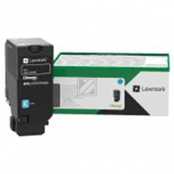 Lexmark Toner-Kit Return Program cyan HC plus (71C2XC0) Qualitätsstufe: A