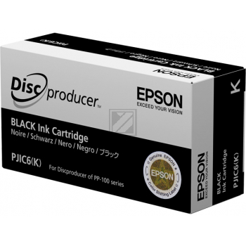 Epson Tintenpatrone schwarz (C13S020693, PJIC7(K))