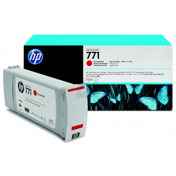 HP Tintenpatrone chromatic rot (B6Y08A, 771)