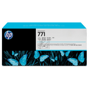 HP Tintenpatrone hellgrau (B6Y14A, 771)