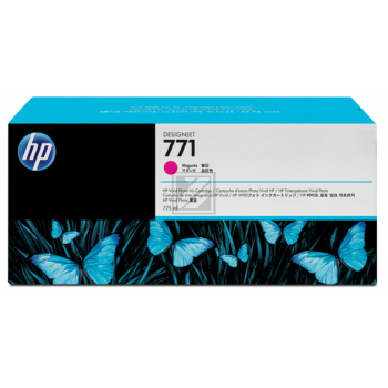 HP Tintenpatrone magenta (B6Y09A, 771)