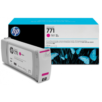 HP Tintenpatrone magenta (B6Y09A, 771)