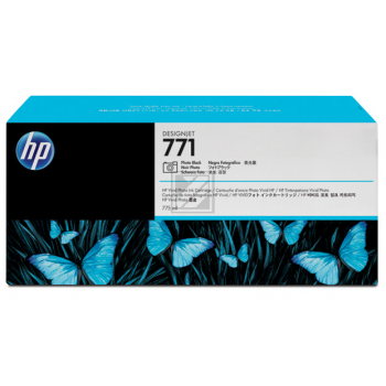 HP Tintenpatrone photo schwarz (B6Y13A, 771)