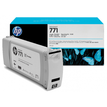 HP Tintenpatrone photo schwarz (B6Y13A, 771)