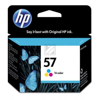 HP Tintendruckkopf cyan/magenta/gelb HC (C6657AE, 57)