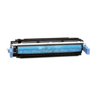 HP Toner-Kartusche cyan (C9721A, 641A) Qualitätsstufe: A Verpackung: Schwarz Weiß