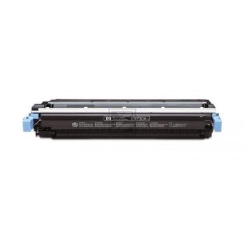 HP Toner-Kartusche schwarz (C9730A, 645A) Qualitätsstufe: A Verpackung: Blau Weiß