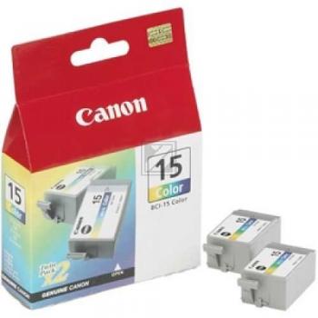 Canon Tintenpatrone 2 x 3-farbig (8191A002, BCI-15C)