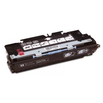 HP Toner-Kartusche schwarz (Q2670A, 308A) Qualitätsstufe: A Verpackung: Schwarz Weiß