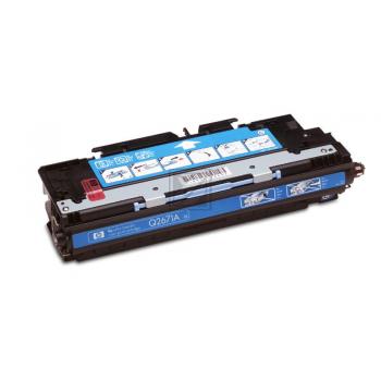 HP Toner-Kartusche cyan (Q2671A, 309A) Qualitätsstufe: A Verpackung: Schwarz Weiß
