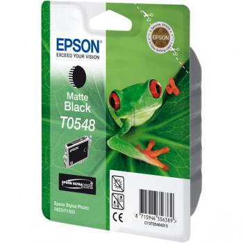 Epson Tintenpatrone schwarz matt (C13T05484010, T0548)